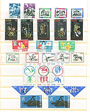DDR - Briefmarkensammlung