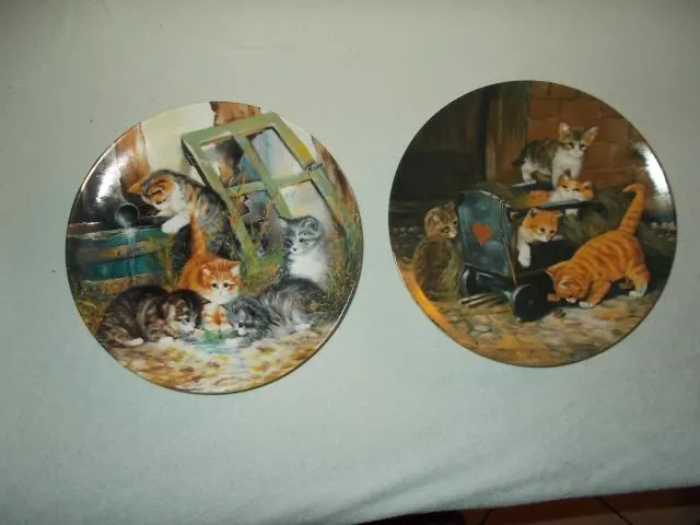 12 Katzen-Sammelteller von Seltmann Weiden 135 €