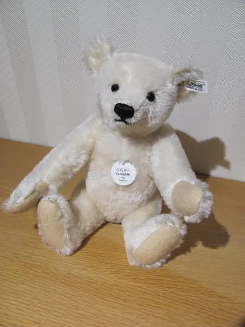 STEIFF Teddybär Replikat, weiß, 35