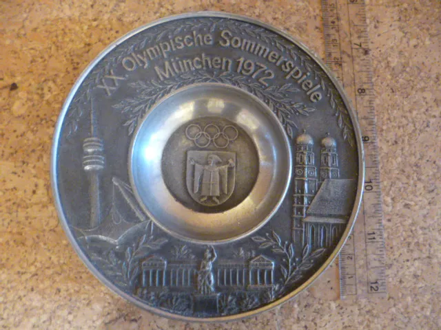 Olympiade1992 in München Zinnteller