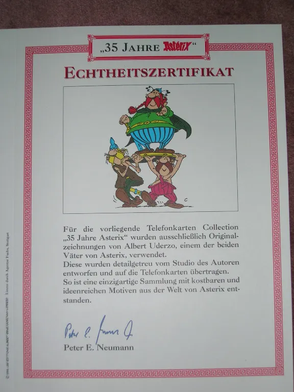 TAX-CARD (35Jahre Asterix)